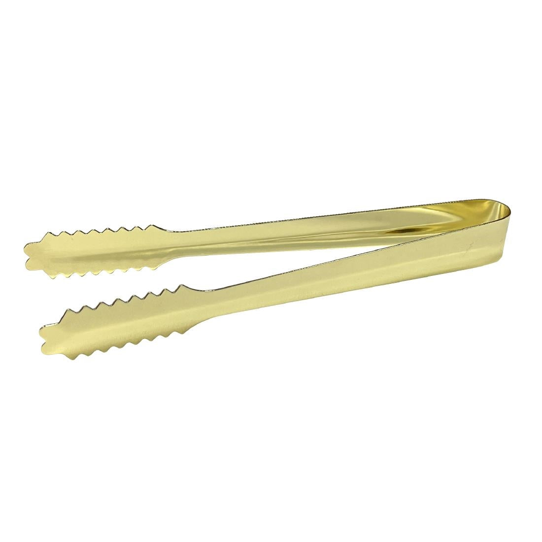 Beaumont Stainless Steel Ice Tongs Gold product image
