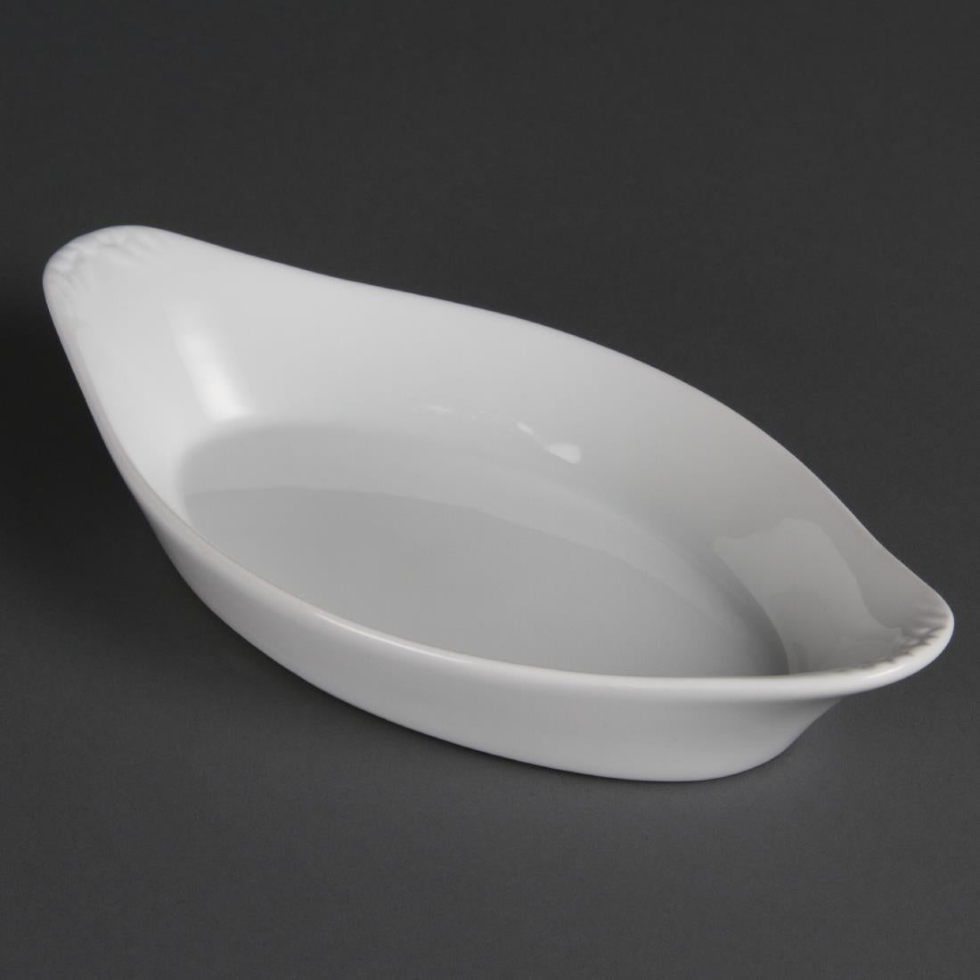 Olympia Whiteware Oval Eared Dishes 262mm product image