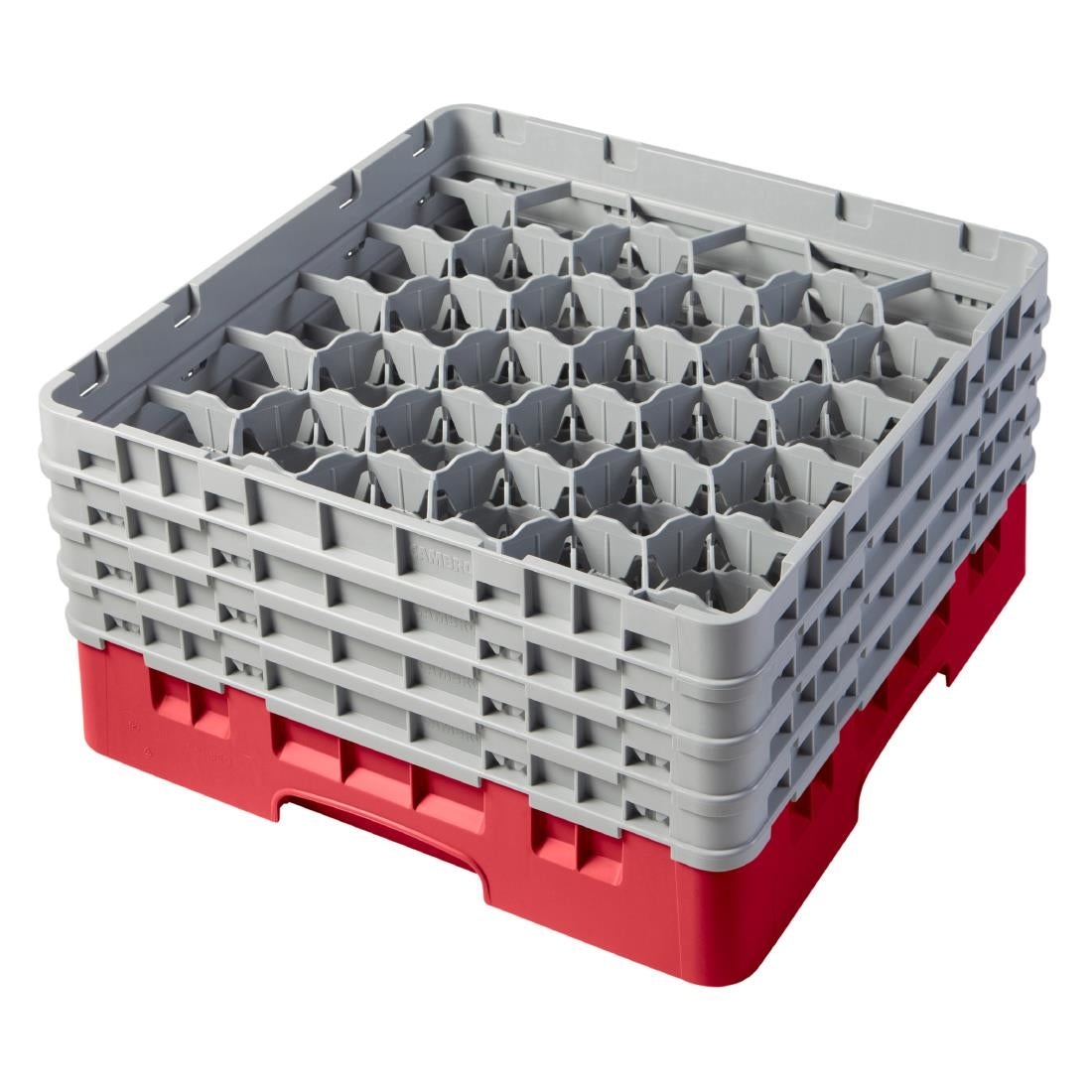 Cambro Camrack Red 30 Compartments Max Glass product image