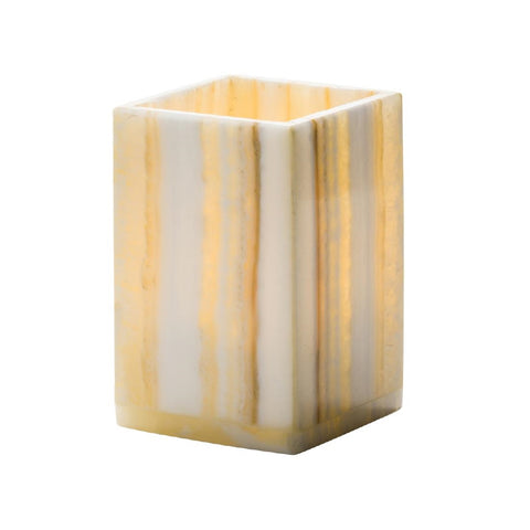 Hollowick Luxor Small Solid Alabaster Lamp product image
