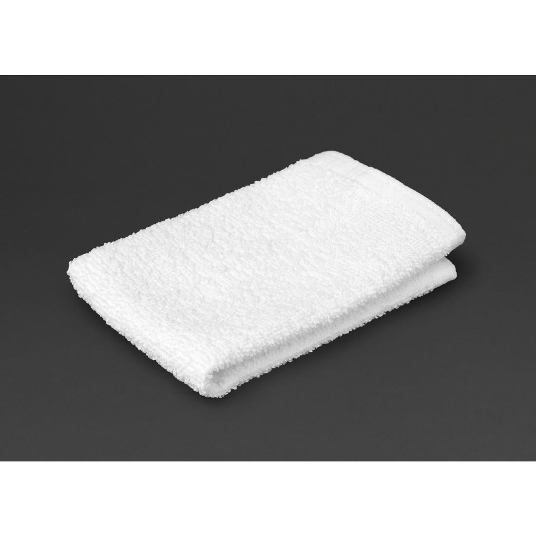 Mitre Essentials Carnival Face Cloth White product image
