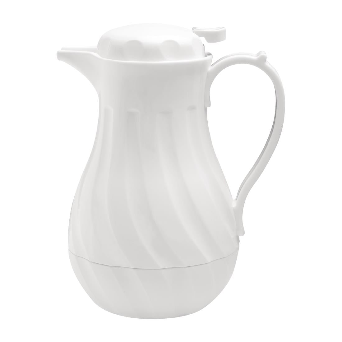 Olympia Insulated Swirl Jug White 2Ltr product image