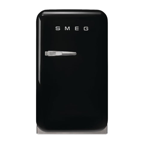 Smeg 50s Retro Mini Bar Fridge Black FAB5RBL5