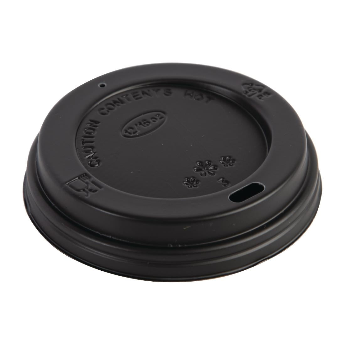 Fiesta Recyclable Coffee Cup Lids Black 340ml product image