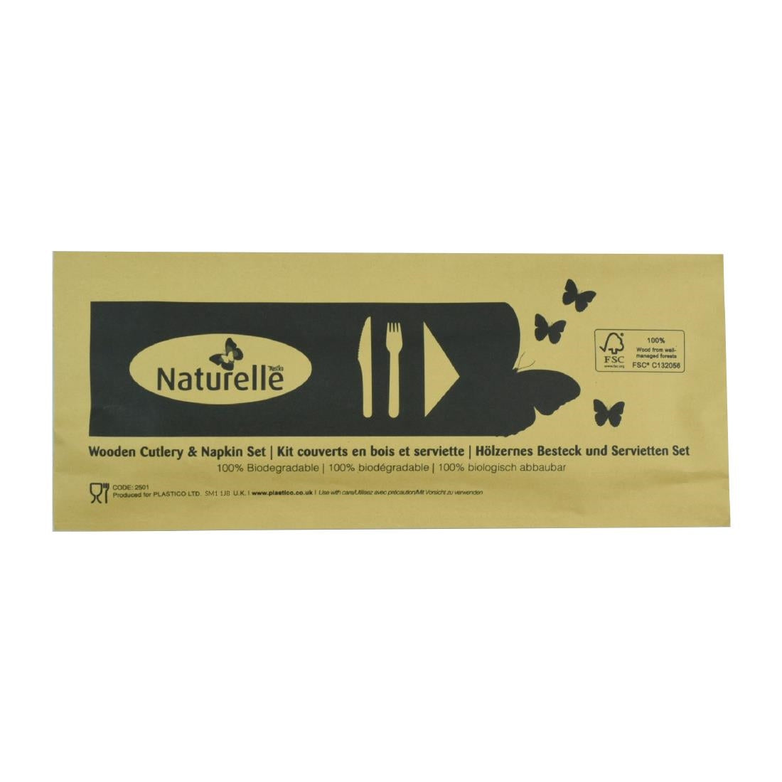 eGreen Individually Wrapped 3-in-1 Wooden product image