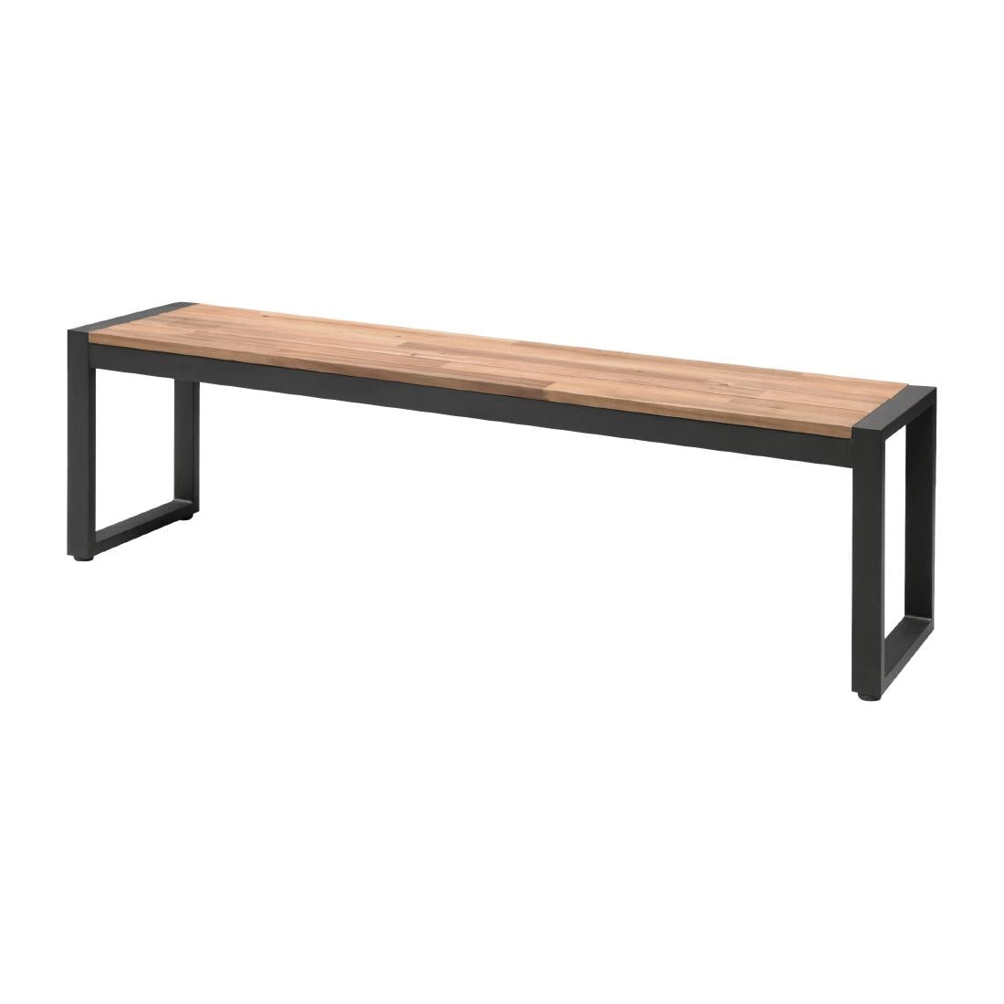 Bolero Acacia Wood and Steel Industrial product image