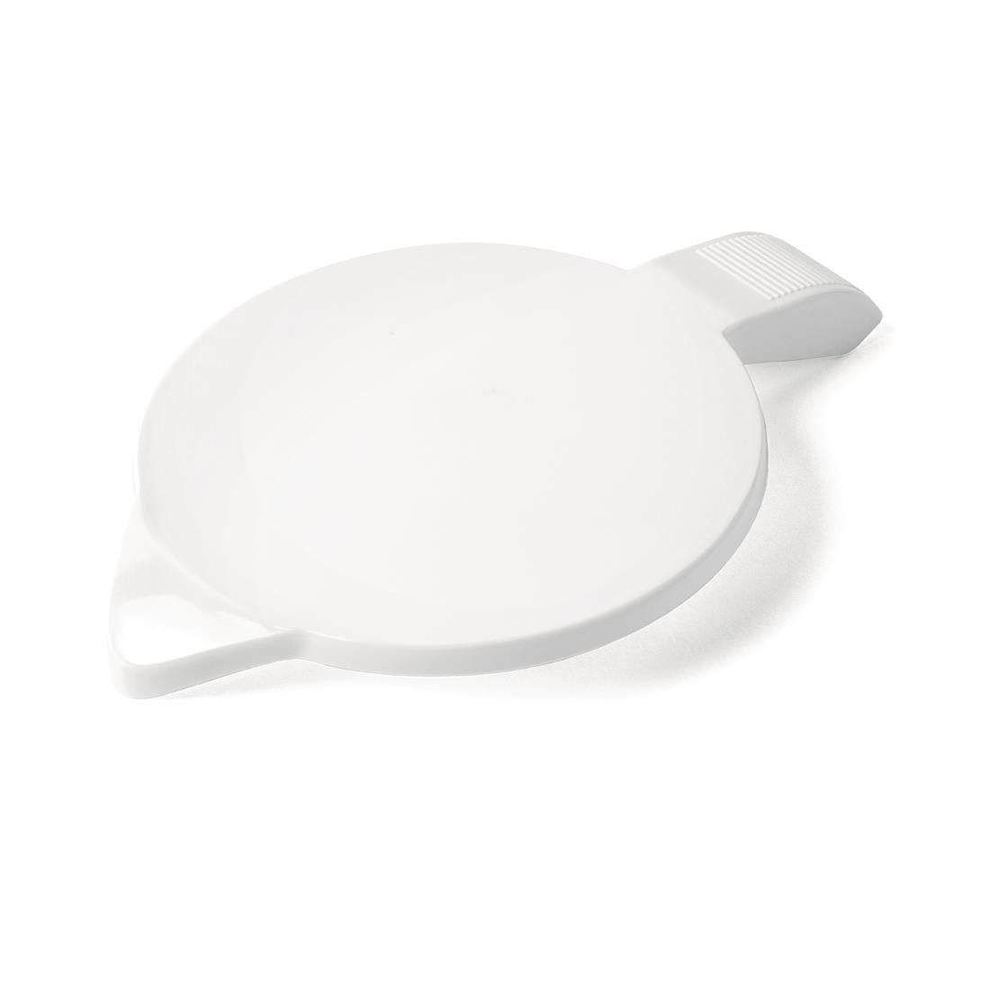 Olympia Kristallon White Polycarbonate Lid product image