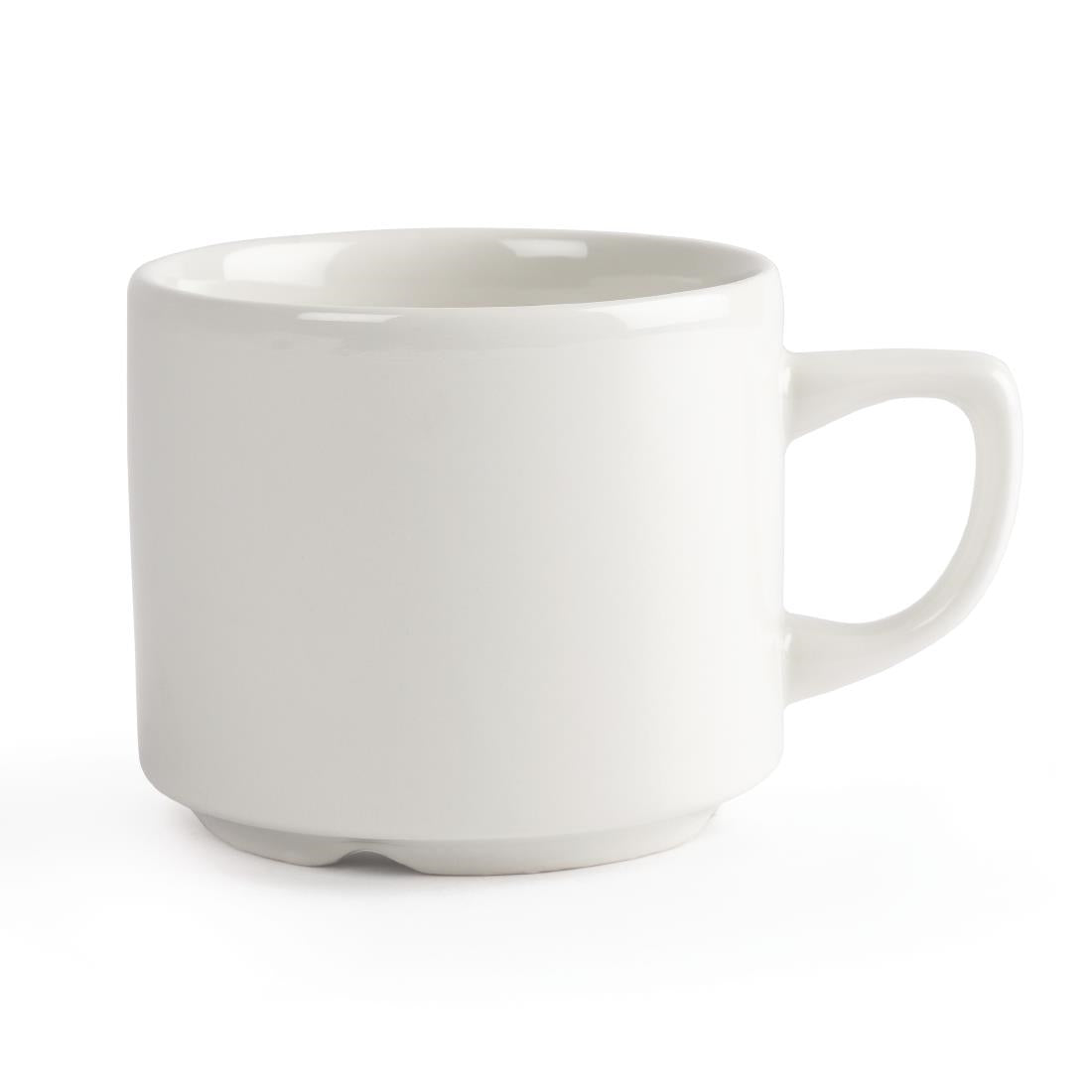 Churchill Plain Whiteware Stacking Maple Tea product image