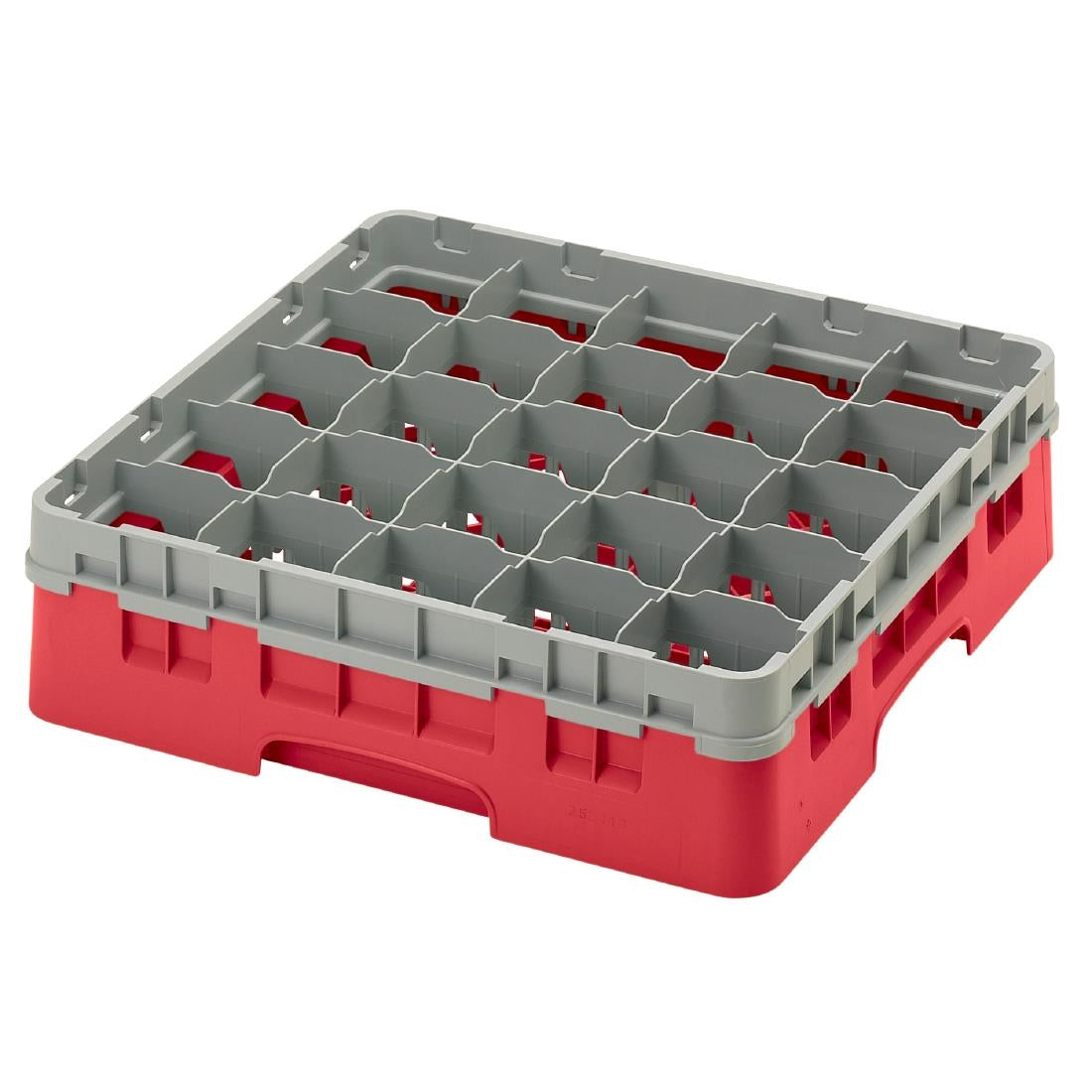 Cambro Camrack Red 25 Compartments Max Glass product image