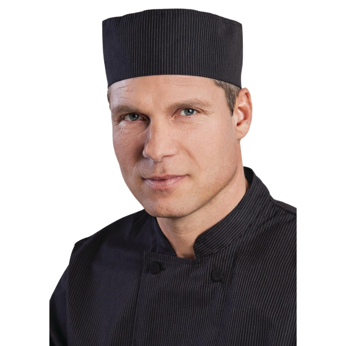 Chef Works Cool Vent Pinstripe Beanie Hat product image