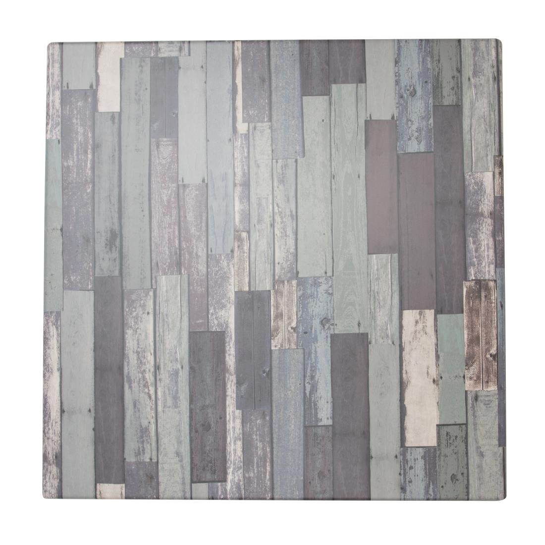 Werzalit Square 800mm Table Top Blanchas Blue product image