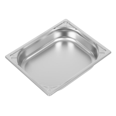 Vogue Heavy Duty Stainless Steel 1/2 Gastronorm Tray 65mm