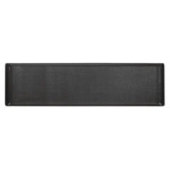 Churchill Alchemy Melamine Rectangular Trays 560mm Black Sparkle (Pack of 4)