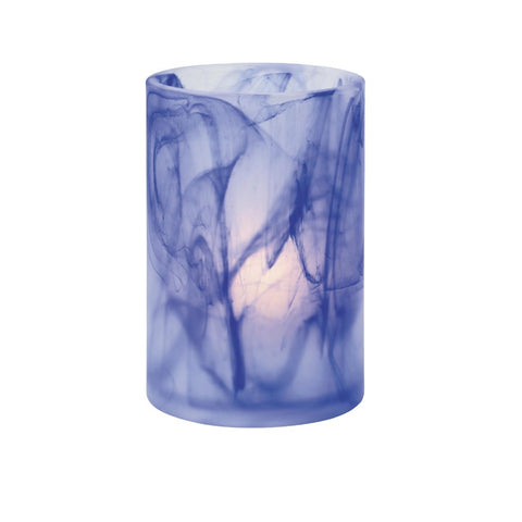 Hollowick Wysp Dark Blue Glass Cylinder 73mm product image