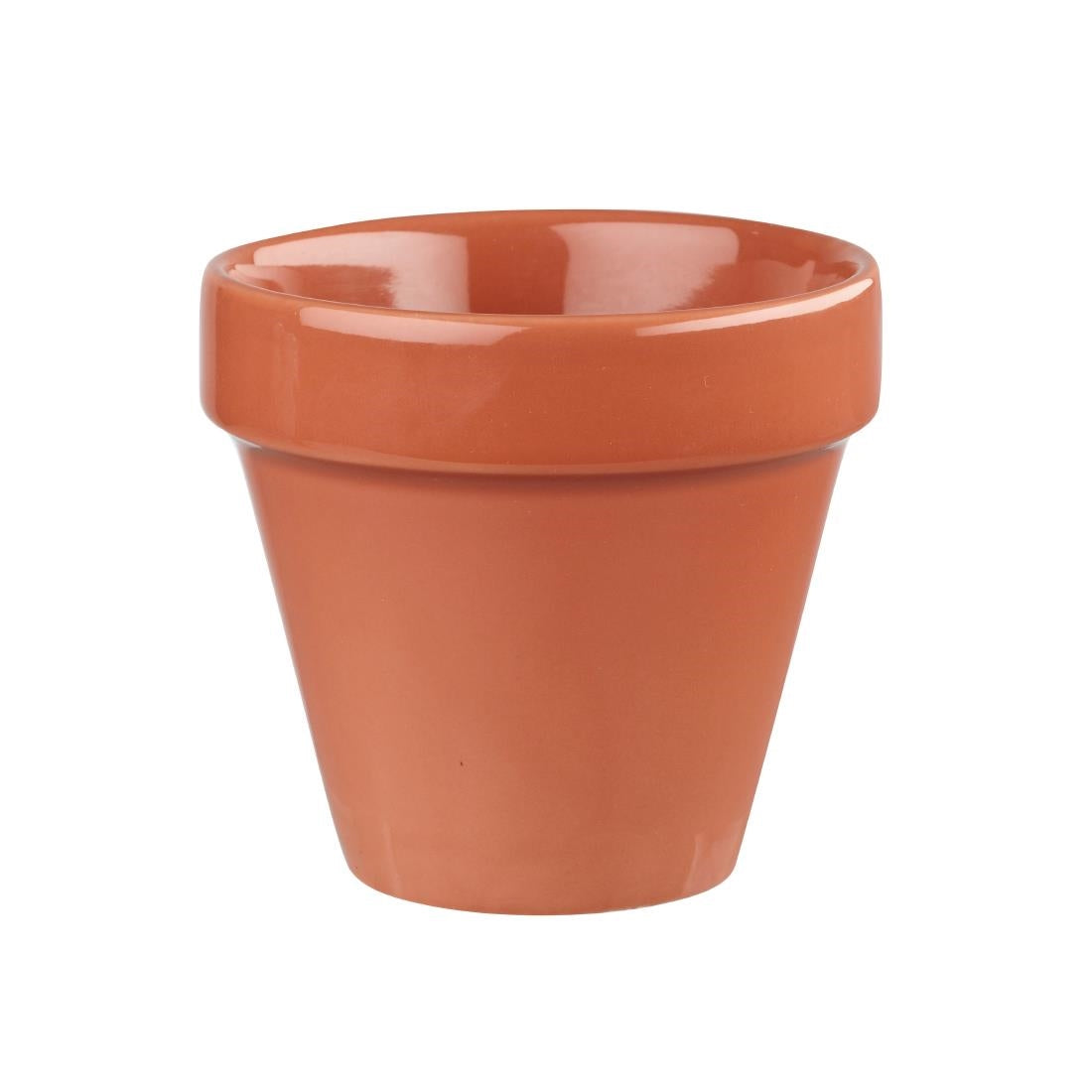 Churchill Bit On The Side Plant Pot Paprika product image