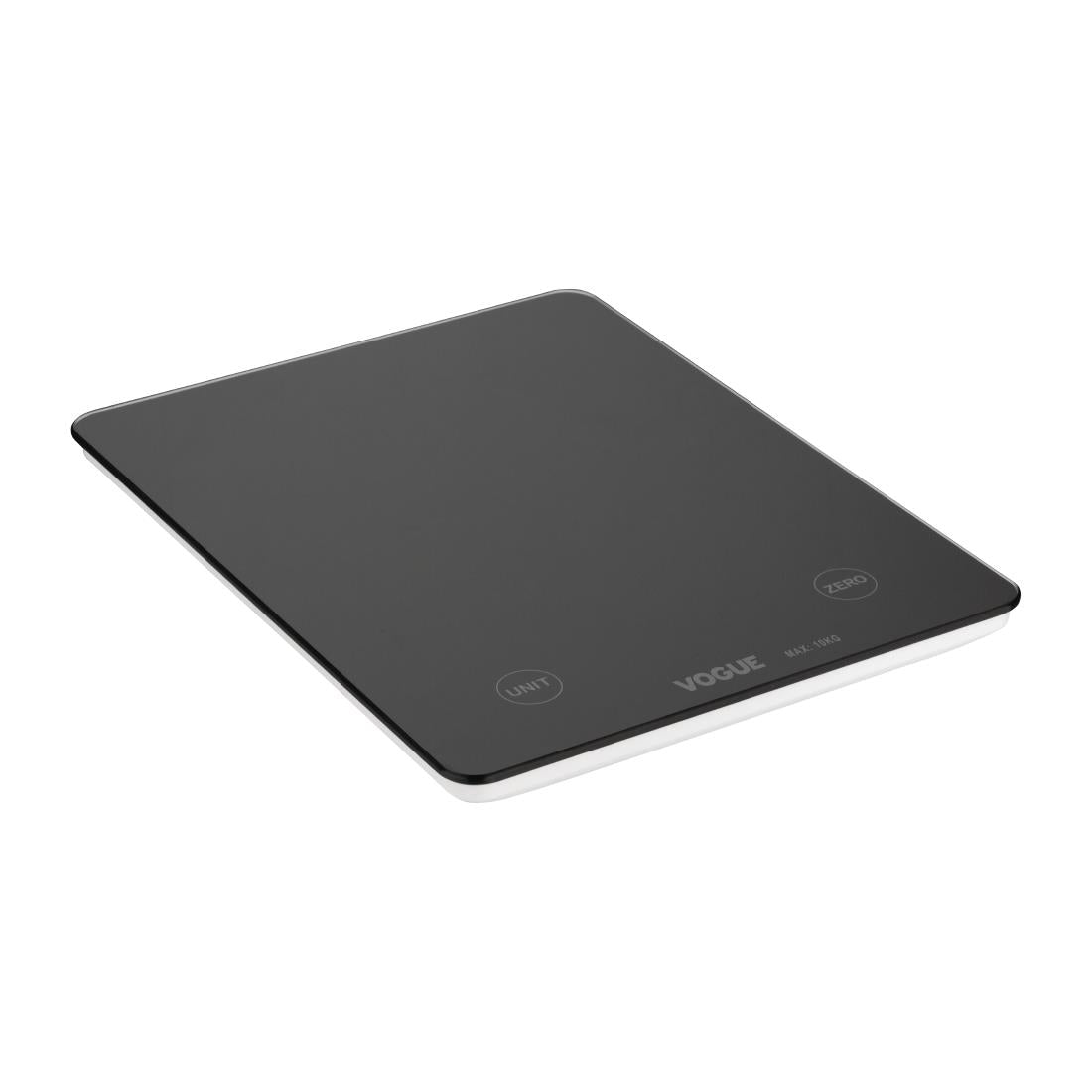 Vogue Digital Black Rectangular Scale 10kg product image