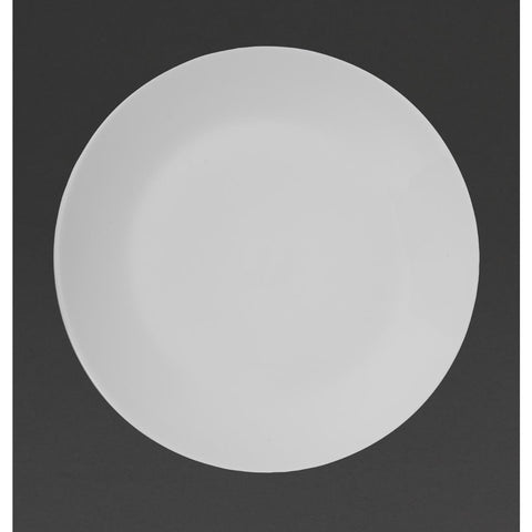 Royal Porcelain Classic White Coupe Plates 210mm (Pack of 12)