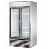 True GDM-35-HC~TSL01 991 Ltr Upright Glass Door Merchandiser Refrigerator