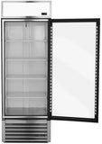 True GDM-19T-HC~TSL01 538 Ltr Upright Glass Door Merchandiser Refrigerator - Advantage Catering Equipment