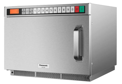 Panasonic NE-1878BPQ 1800W Solid Door Commercial Microwave