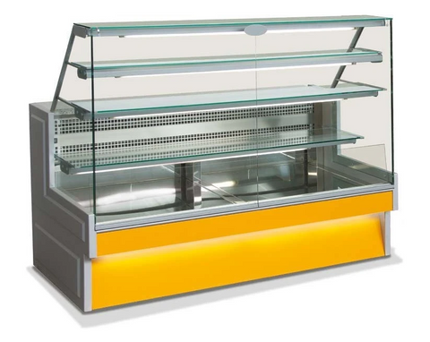 Sterling Pro Rivo Flat Glass Range Patisserie Serve-over Counter