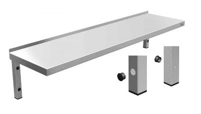 Quick Service 300mm Deep Solid Steel Wall Shelving