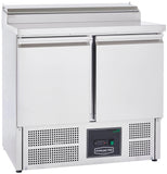 Sterling Pro Cobus SPU200PZ 240 Ltr 2 Door Prep Counter - 5 x 1/6GN