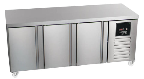 Sterling Pro Green SPI-6-200-30-SP 600mm Deep Stainless Steel 3 Door Counter