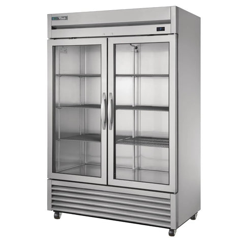 True T-49G-HC~FGD01 1388 Ltr Upright Glass Door Foodservice Refrigerator