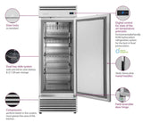 True TGN-2R-2S 1440 Ltr 2/1 GN Upright Foodservice Refrigerator - Advantage Catering Equipment