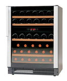 Vestfrost W45 134 Ltr Undercounter Dual-Zone Wine Cooler - Up to 45 Bottle Capacity