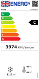 Atosa YCF 9408GR Double Glass Door Display Freezer - Advantage Catering Equipment